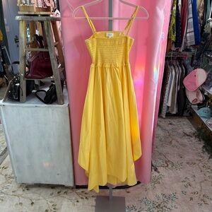 ALC Yellow Handkerchief Dress size 4